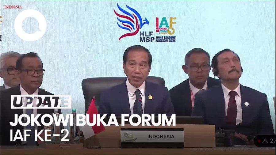 Jokowi Tekankan 4 Poin Wujudkan Pembangunan Global di IAF ke-2 Bali