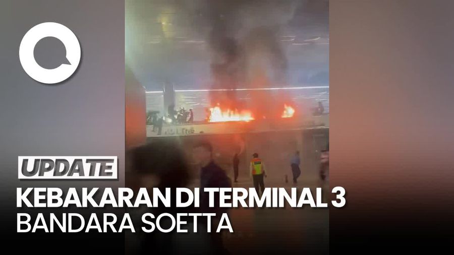 Sederet Fakta Kebakaran Resto di Terminal 3 Bandara Soetta