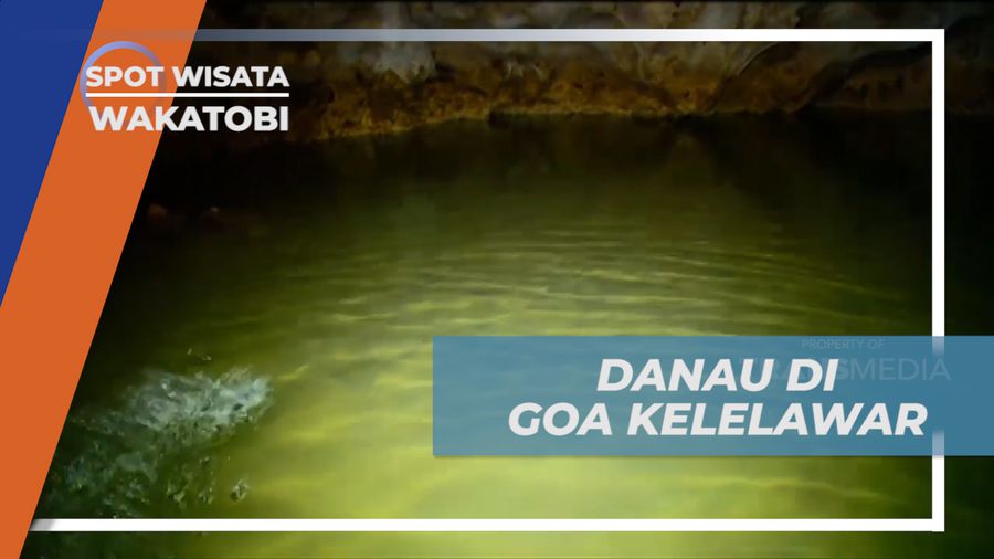 Mengeksplor Danau Tempat Pemandian Para Raja di Dalam Goa Kelelawar, Wakatobi
