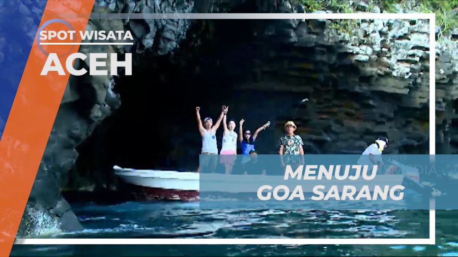 Menikmati Perjalanan Laut Naik Speed Boat Menuju Goa Sarang, Aceh