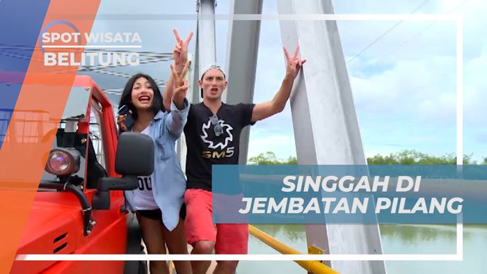 Menikmati View Indah Hutan Mangrove dari Atas Jembatan Pilang, Belitung