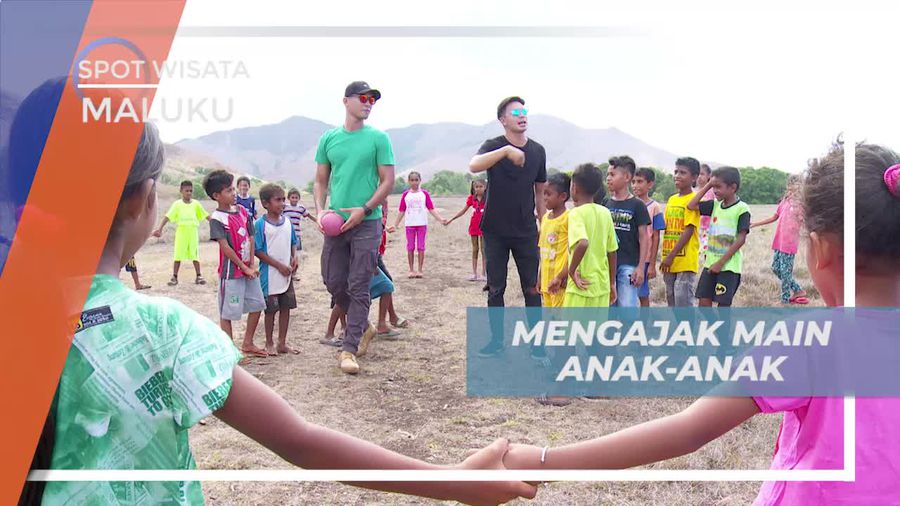 Seru-seruan Bermain Tantangan Seru di Gunung Kerbau Maluku