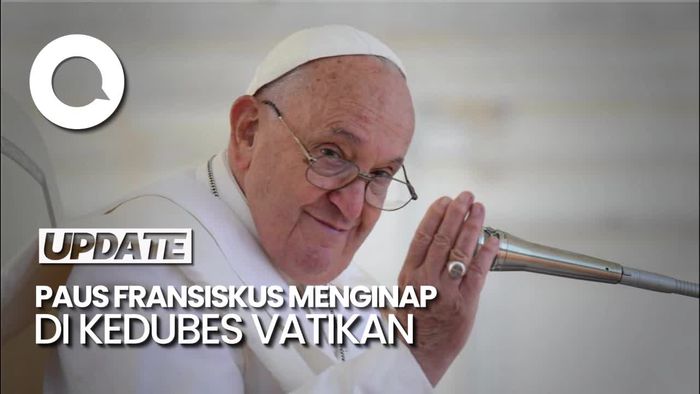 Penjagaan Ketat Kedubes Vatikan, Tempat Paus Fransiskus Menginap