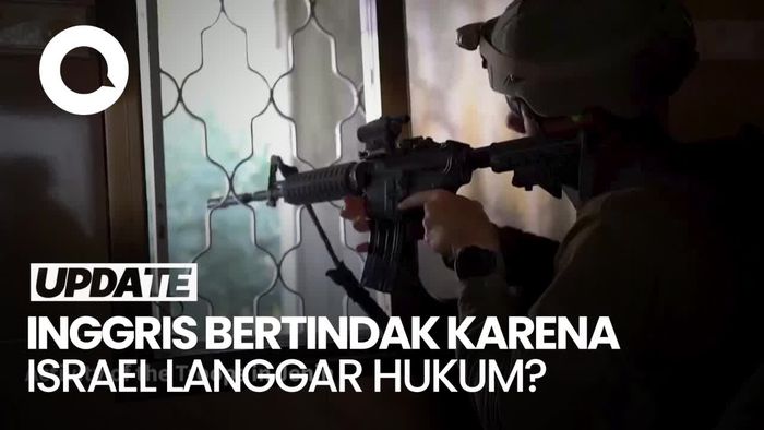 Inggris Tangguhkan Puluhan Izin Ekspor Senjata ke Israel