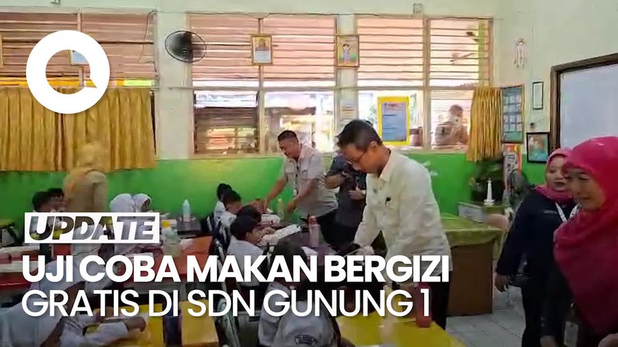 Menu yang Disediakan Pemprov DKI saat Uji Coba Makan Gratis di Sekolah