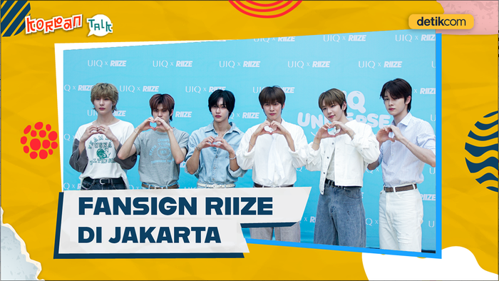 K-Talk Update: Mengintip Keseruan Fansign RIIZE di Jakarta