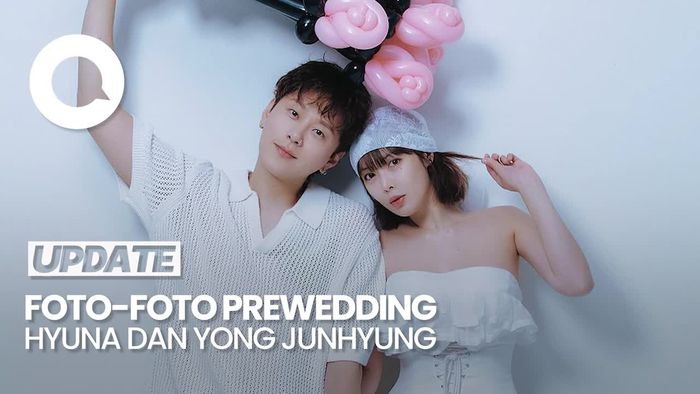 Jelang Nikah, HyunA Bagikan Foto Prewedding dengan Yong Junhyung