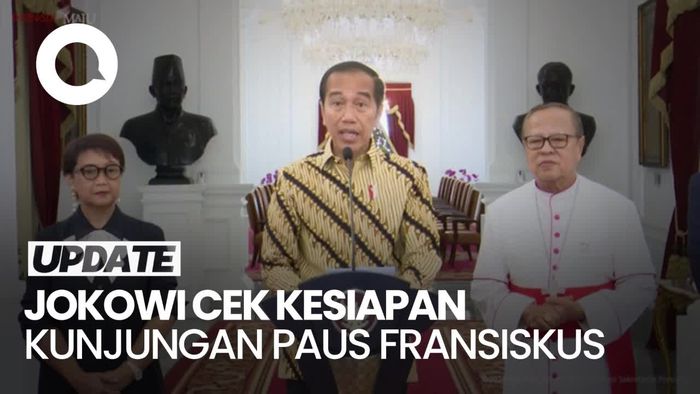 Jokowi: Kunjungan Paus Direncanakan Beberapa Tahun Lalu, Tapi Tertunda Covid