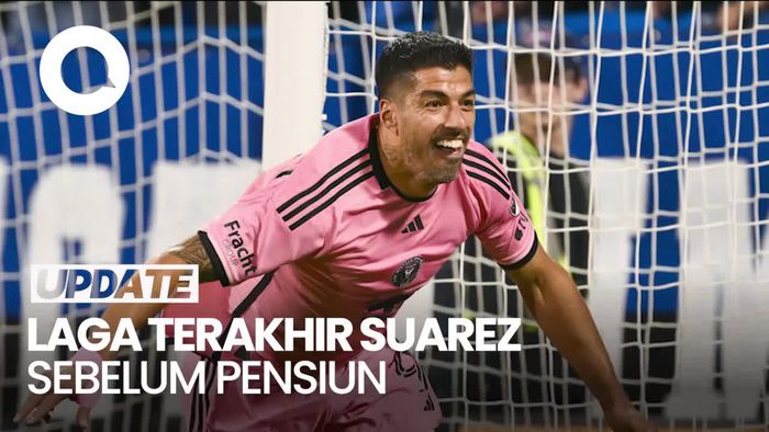 Suarez Akan Pensiun dari Timnas, Lawan Paraguay Jadi Laga Terakhir