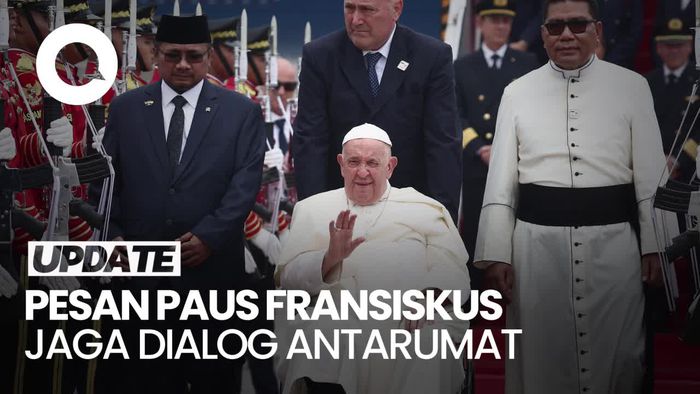 Paus Fransiskus Titip Pesan ke Menag: Jaga Dialog Antarumat