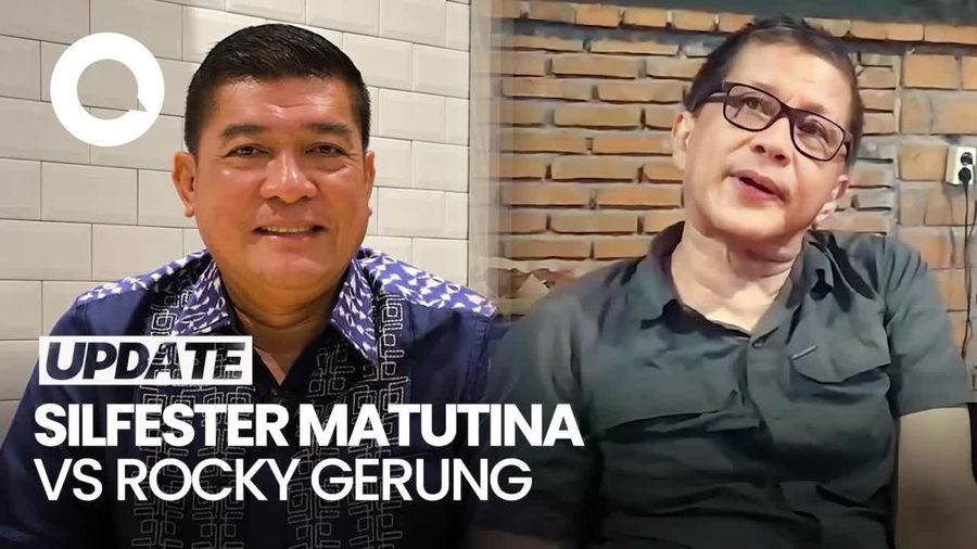 Silfester Matutina Buka Suara Seusai Debat Panas dengan Rocky Gerung