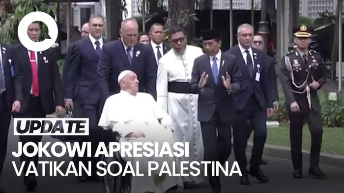 Jokowi Apresiasi Sikap Vatikan yang Serukan Perdamaian di Palestina
