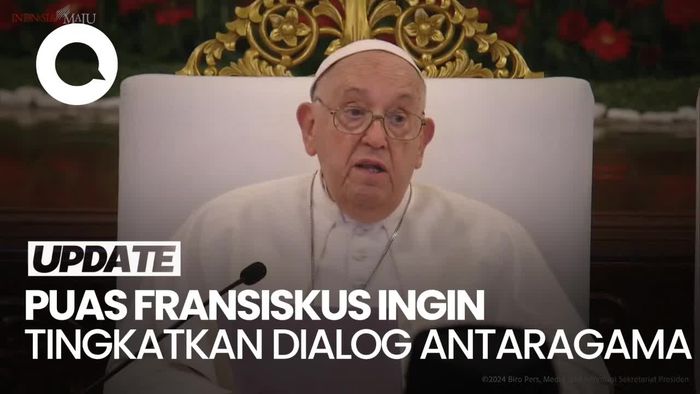 Paus Fransiskus: Gereja Katolik Ingin Tingkatkan Dialog Antaragama