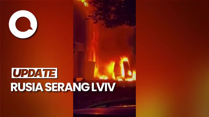 Penampakan Lviv Ukraina Hancur Digempur Rusia