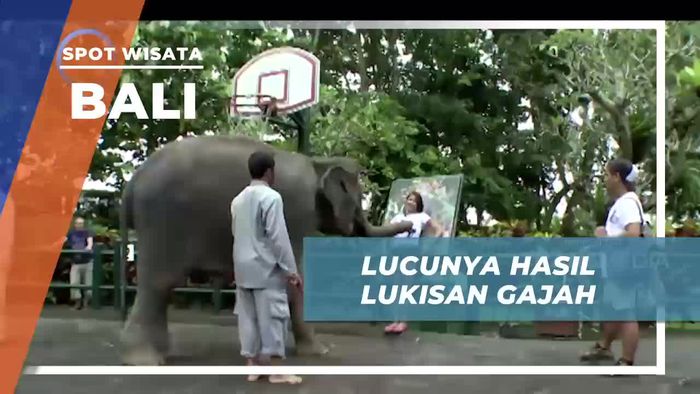 Lukisan Abstrak nan Menawan Karya Sang Gajah, Bali