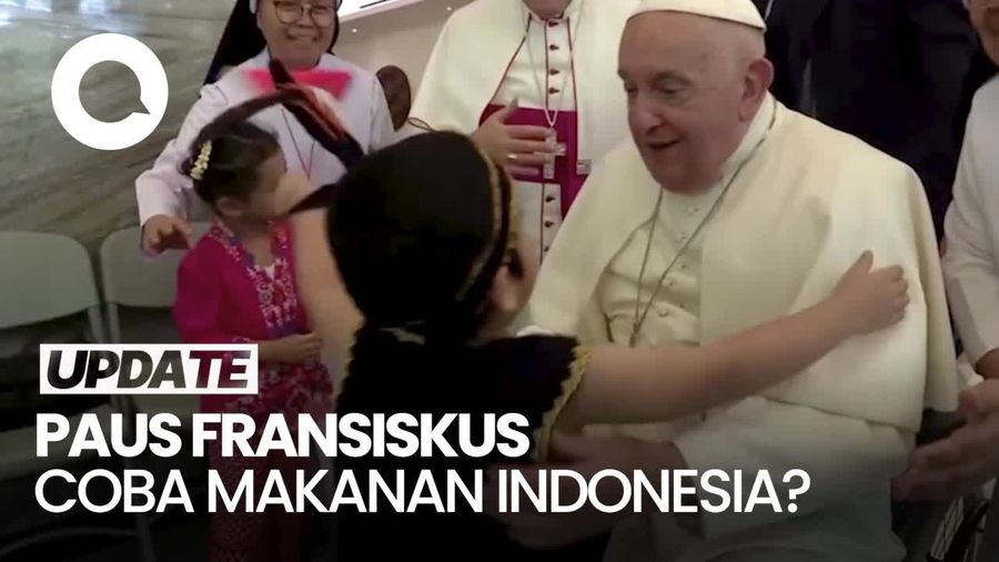 Paus Fransiskus Jaga Pola Makan Selama di Indonesia, Punya Chef Khusus