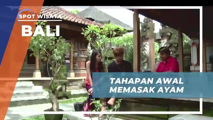 Memasak Ayam Betutu Dengan Alat Tradisional, Bali