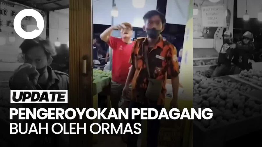 Ormas Keroyok Pedagang Buah di Jakbar, Polisi Buru Pelaku