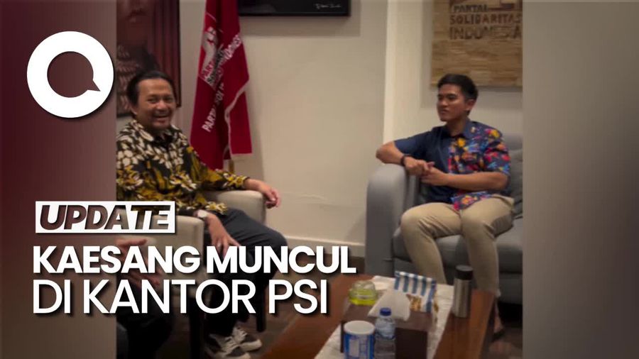 Kaesang Muncul di DPP PSI Hari Ini, Bahas Pilkada 2024