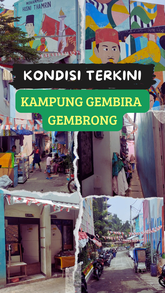 Melihat Kondisi Kampung Gembira Gembrong Dua Tahun Setelah Revitalisasi