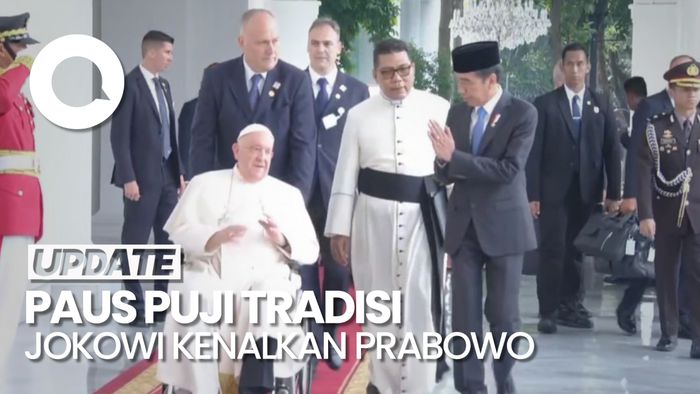 Paus Fransiskus Puji Sikap Jokowi Kenalkan Presiden Terpilih