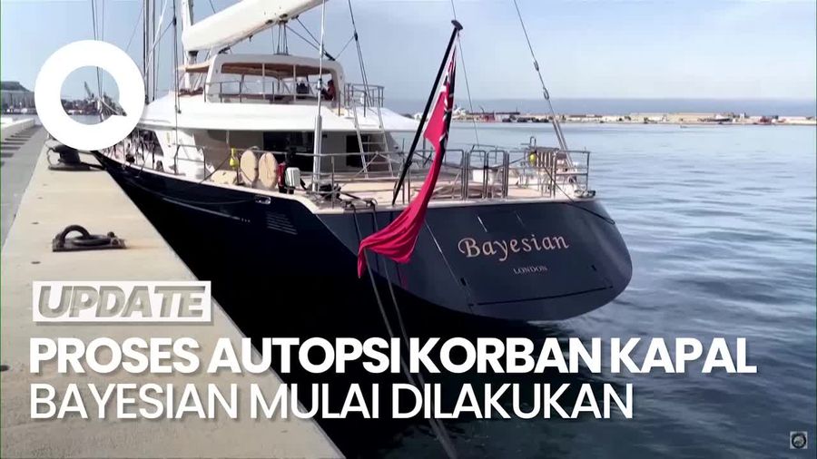 Penyebab Tewasnya Korban Kapal Pesiar Bayesian Menurut Hasil Autopsi