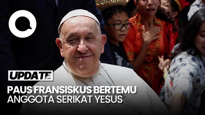 Seusai Bertemu Jokowi, Paus Fransiskus Lanjut Pertemuan dengan Serikat Yesus