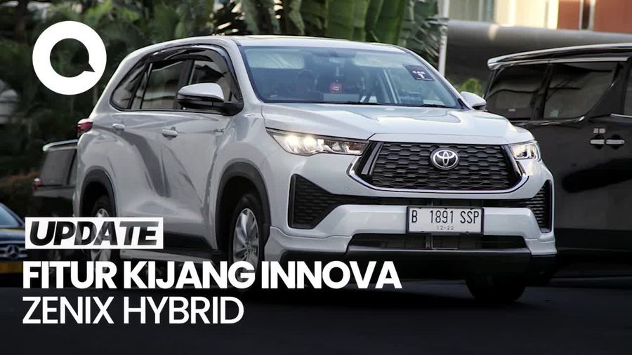 Dipakai Paus Fransiskus dan Jokowi, Apa Sih Fitur Innova Zenix Hybrid?