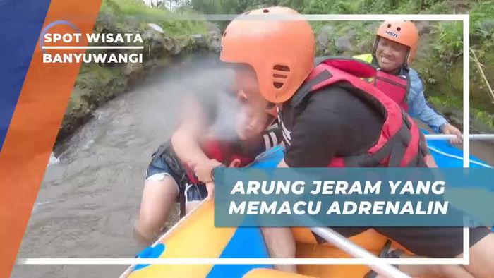 Memacu Adrenalin Dengan Arung Jeram di Banyuwangi