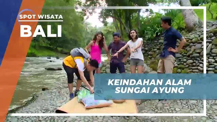 Piknik Asik di Tepi Sungai Ayung Ubud Bali