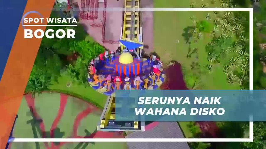 Menguji Adrenalin Naik Wahana Disko di Jungle Land Bogor
