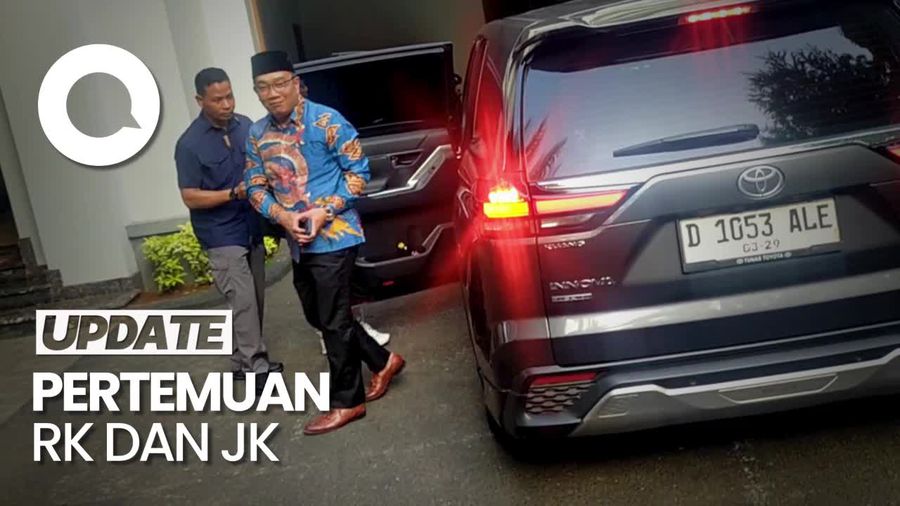 Ridwan Kamil Sambangi Kediaman JK, Ada Apa?