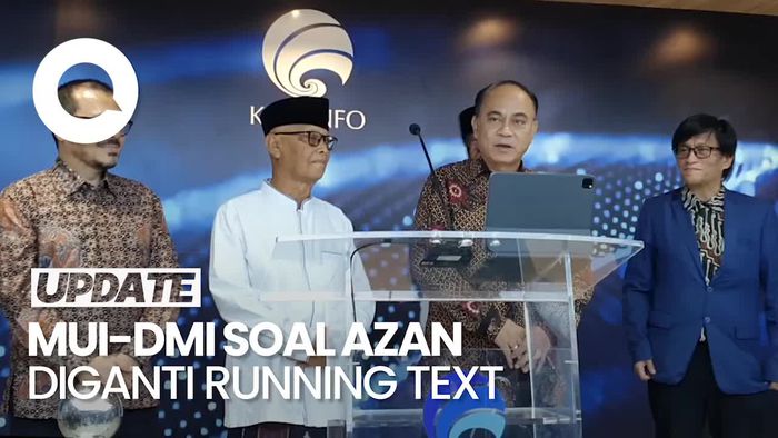 Respons MUI hingga DMI soal Azan Diganti Running Text Saat Misa Paus