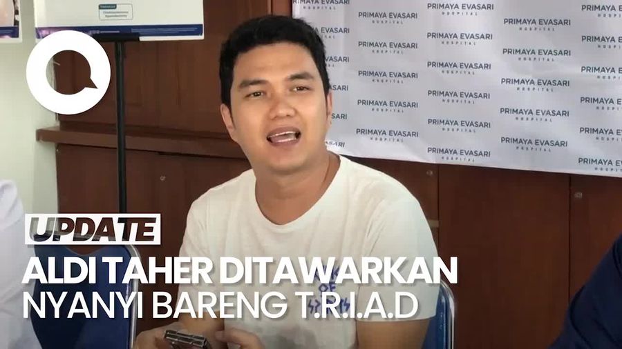 Cerita Aldi Taher Diajak Ahmad Dhani Nyanyi Bareng T.R.I.A.D 