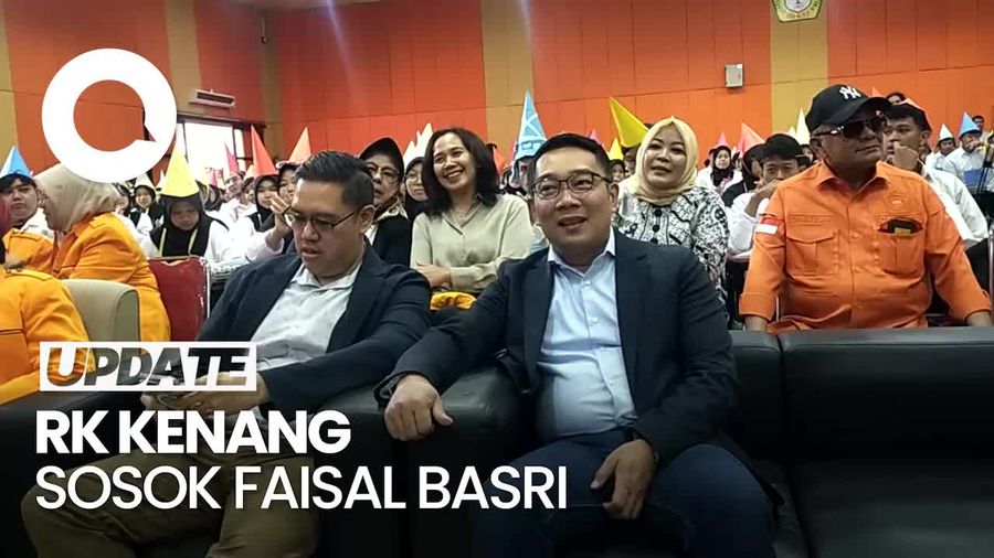 Ridwan Kamil Kenang Sosok Faisal Basri: Guru Saya, Beri Ilmu dan Kritis