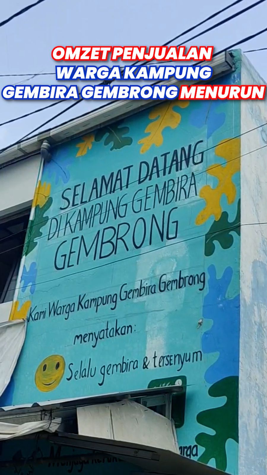 Curhat Warga Kampung Gembira Gembrong soal Penurunan Omzet Penjualan