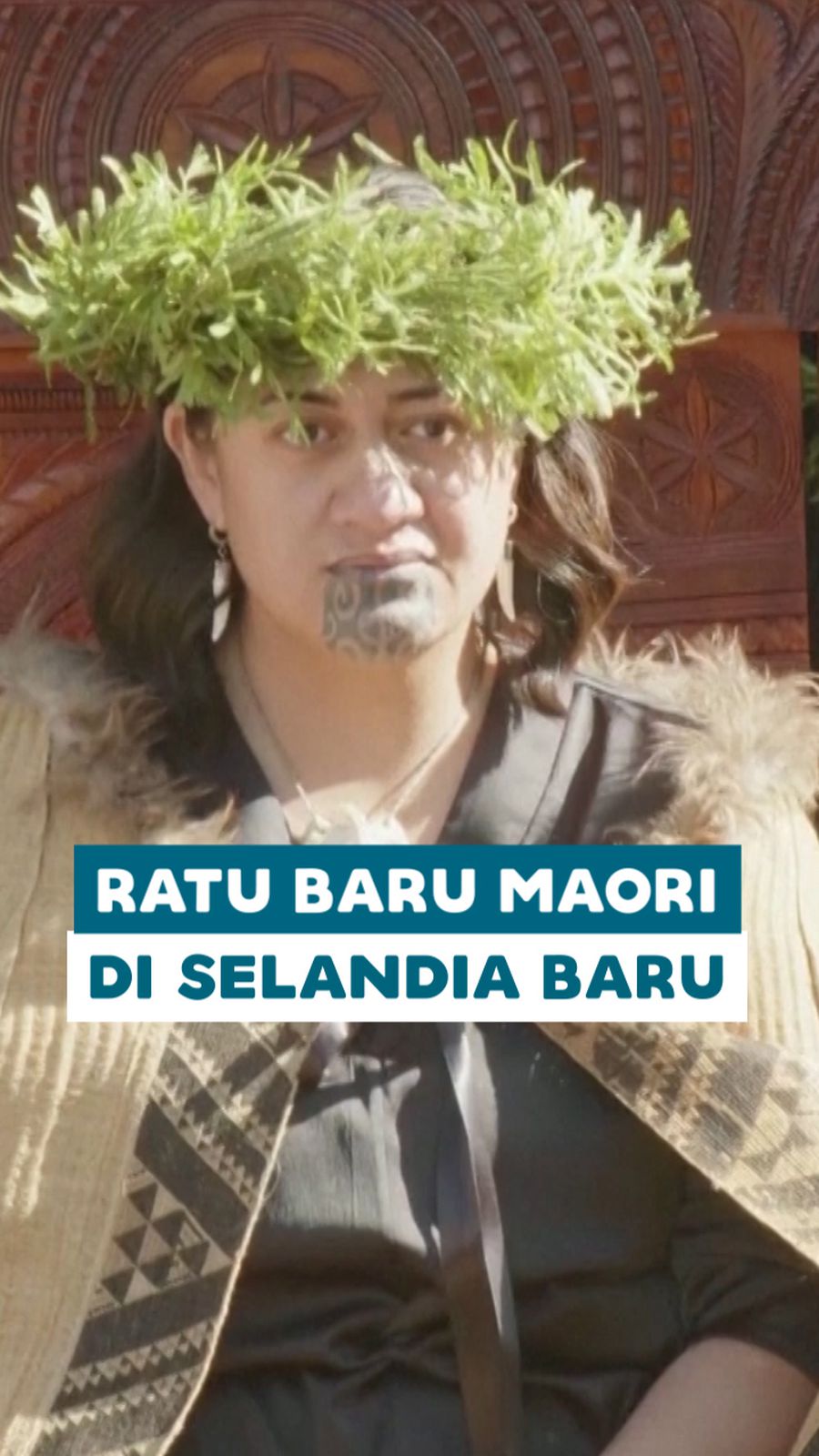 Momen Pengangkatan Ratu Baru di Prosesi Pemakaman Raja Maori