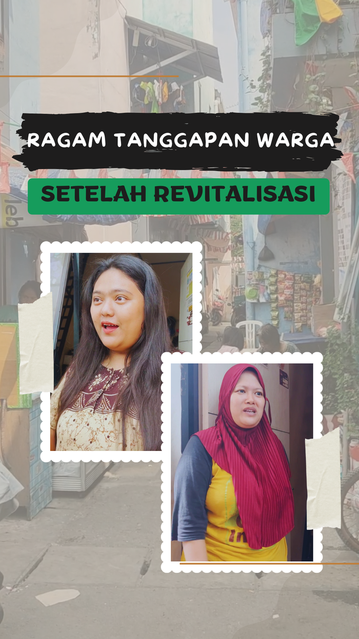Ragam Tanggapan Warga Kampung Gembira Gembrong 2 Tahun Setelah Revitalisasi