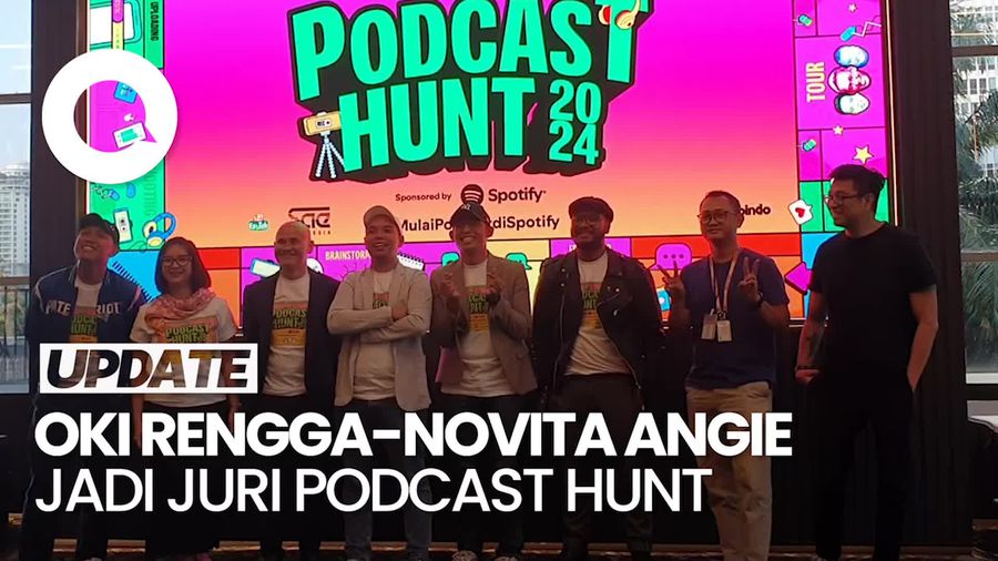 Cerita Oki Rengga dan Novita Angie Digaet Jadi Juri Podcast Hunt 2024