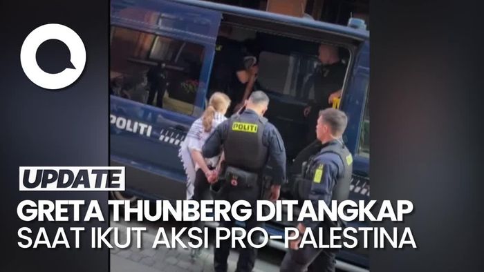 Polisi Tangkap Aktivis Greta Thunberg saat Ikut Aksi Pro-Palestina di Denmark