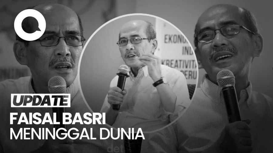 Ekonom Faisal Basri Meninggal Dunia, Begini Sepak Terjangnya