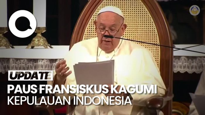 Paus Fransiskus: Luasnya Kepulauan Indonesia, Ribuan Jembatan Hati