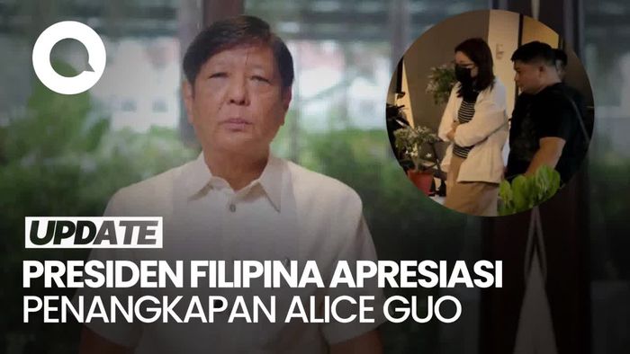 Ucapan Terima Kasih Presiden Filipina ke Polri Atas Penangkapan Alice Guo