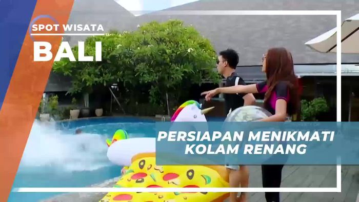Persiapan Berenang Seru di Kuta Beach Heritage Bali