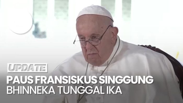 Paus Fransiskus di Istiqlal: Maju Terus, Bhinneka Tunggal Ika!