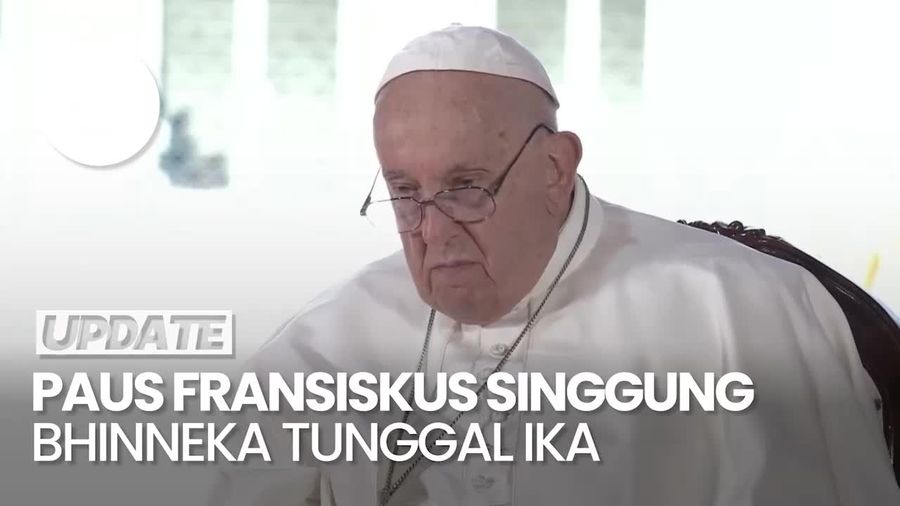 Paus Fransiskus di Istiqlal: Maju Terus, Bhinneka Tunggal Ika!