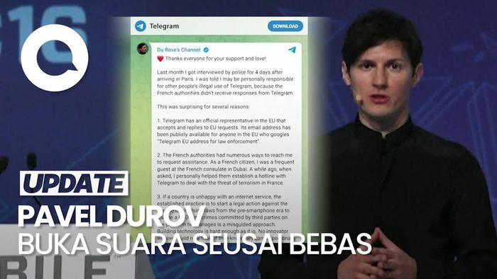 Komentar Pavel Durov soal Penahanannya di Prancis