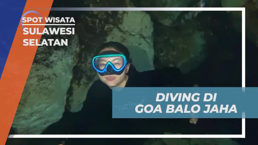 Menjelajahi Goa Balo Jaha Dengan Menyelam, Selayar Sulawesi Selatan