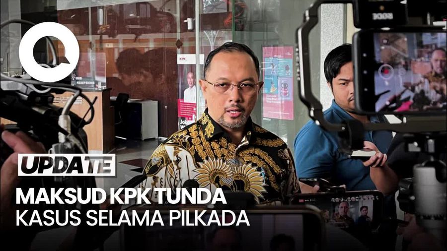 KPK Klarifikasi soal Tunda Usut Dugaan Korupsi Cakada 2024