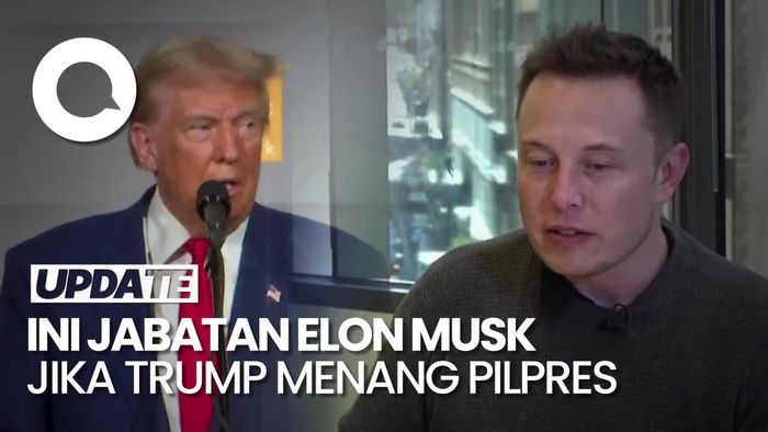 Trump Pastikan Elon Musk Mau Emban Jabatan di Pemerintahannya Kelak